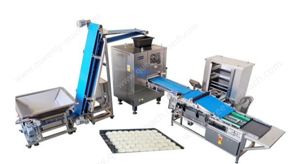 面團分塊,面團分塊搓圓,冷凍面團,中式漢堡,賽百味,漢堡王